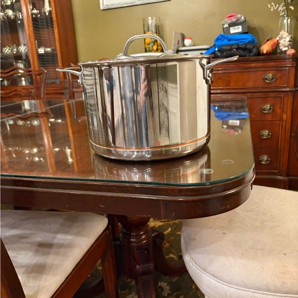 Viking Other - Viking Stainless Steel Stock Pot with 5 Ply Aluminum & Copper Core